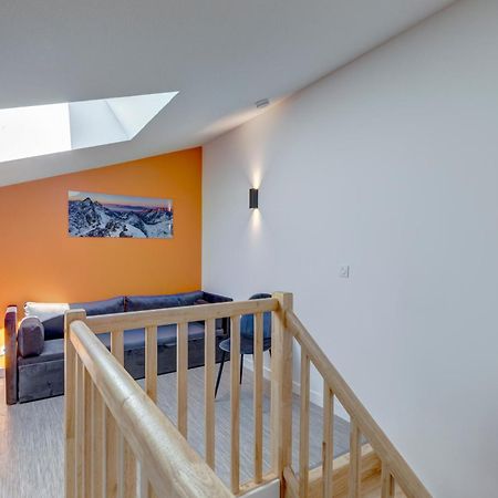 La Poudreuse - Duplex Avec Balcon Vue Montagne - Flumet פלומה חדר תמונה
